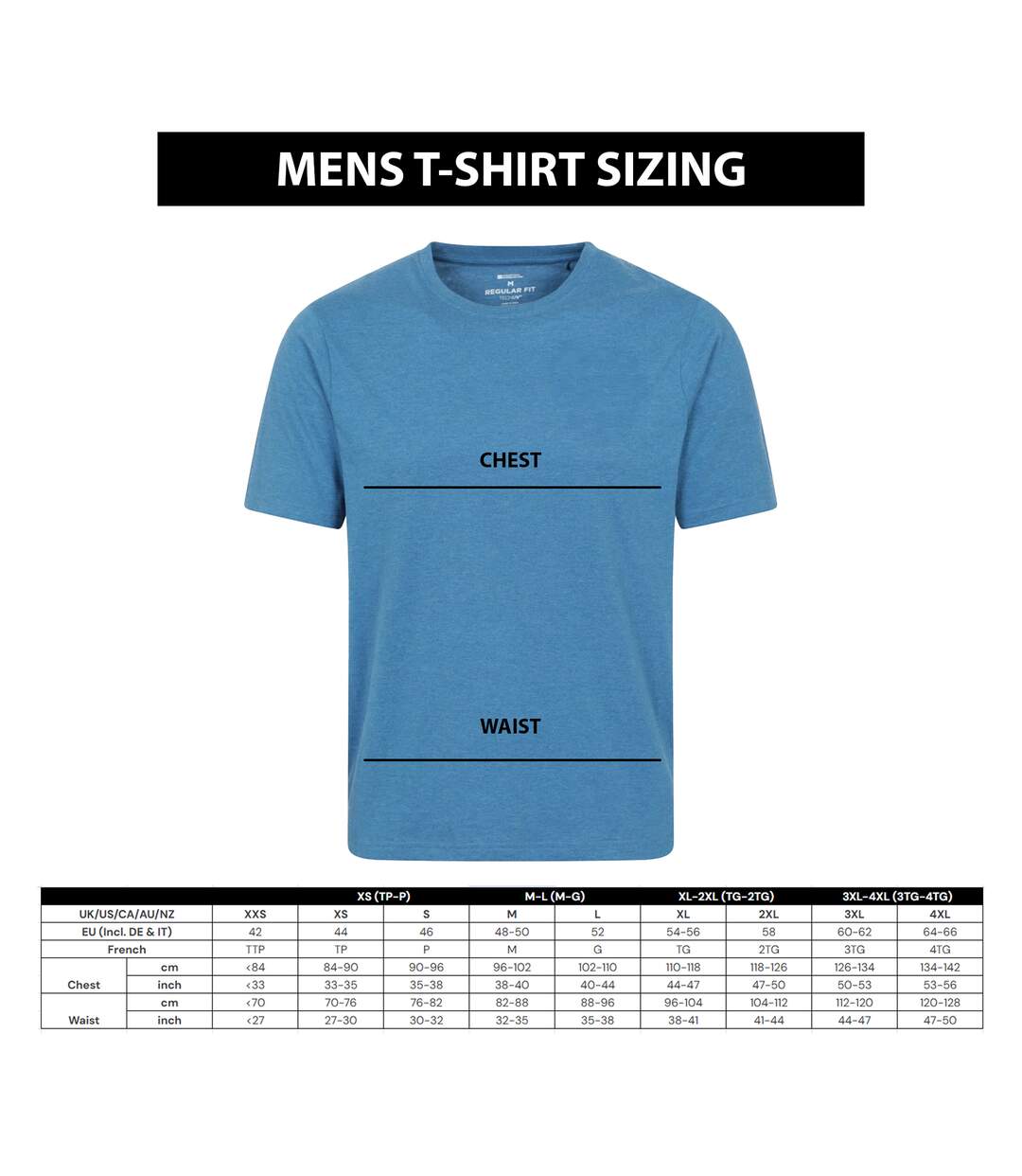 Mens Textured Chest Pocket T-shirt Blue Animal-4
