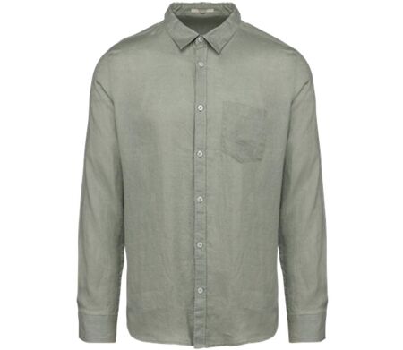Chemise en lin - Homme - PATS504 - vert almond green