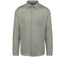 Chemise en lin - Homme - PATS504 - vert almond green-1