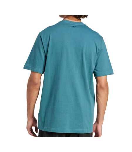 T-Shirt bleu canard homme adidas graphic