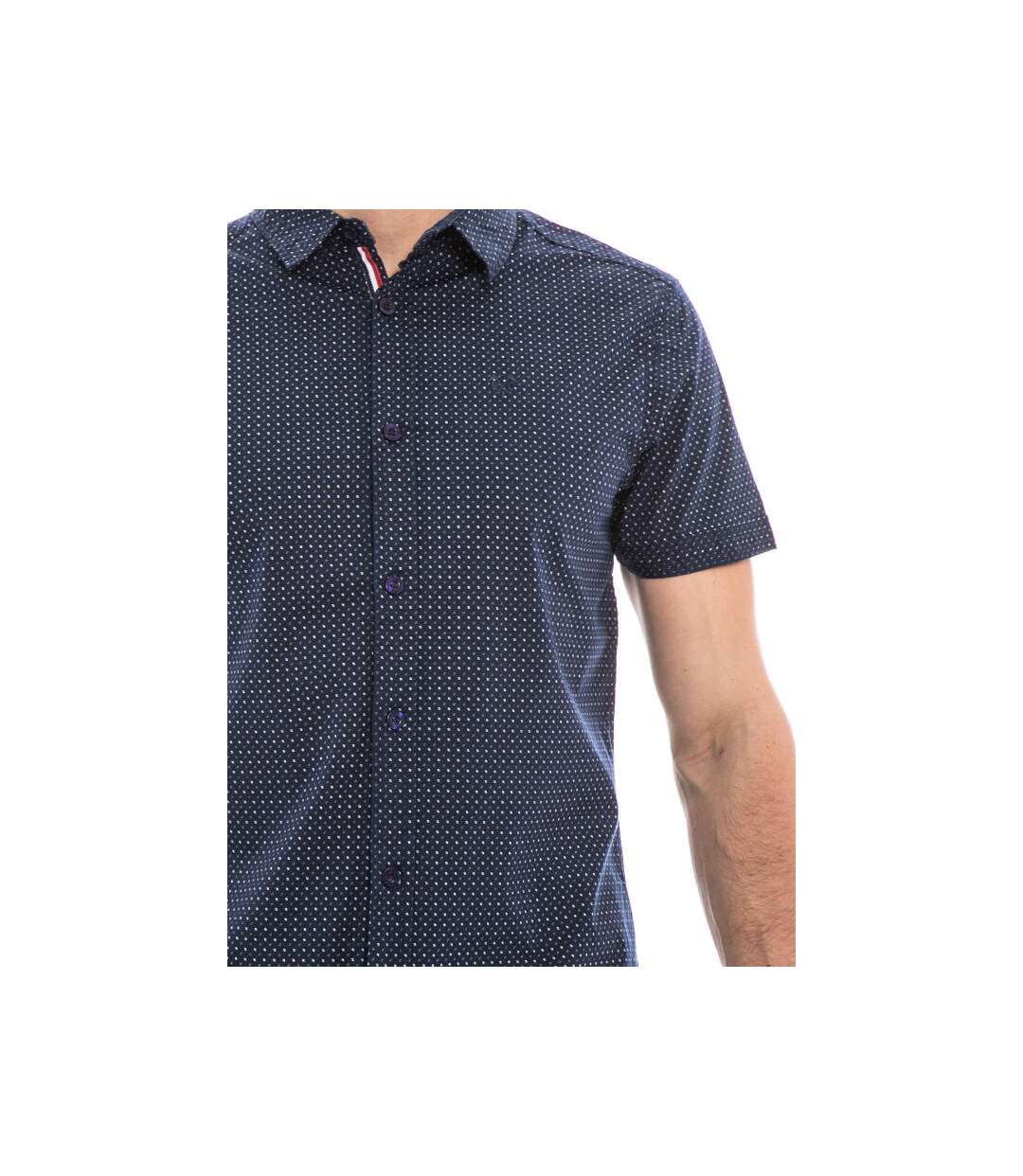 Chemise micro motif imprimé DASTIS