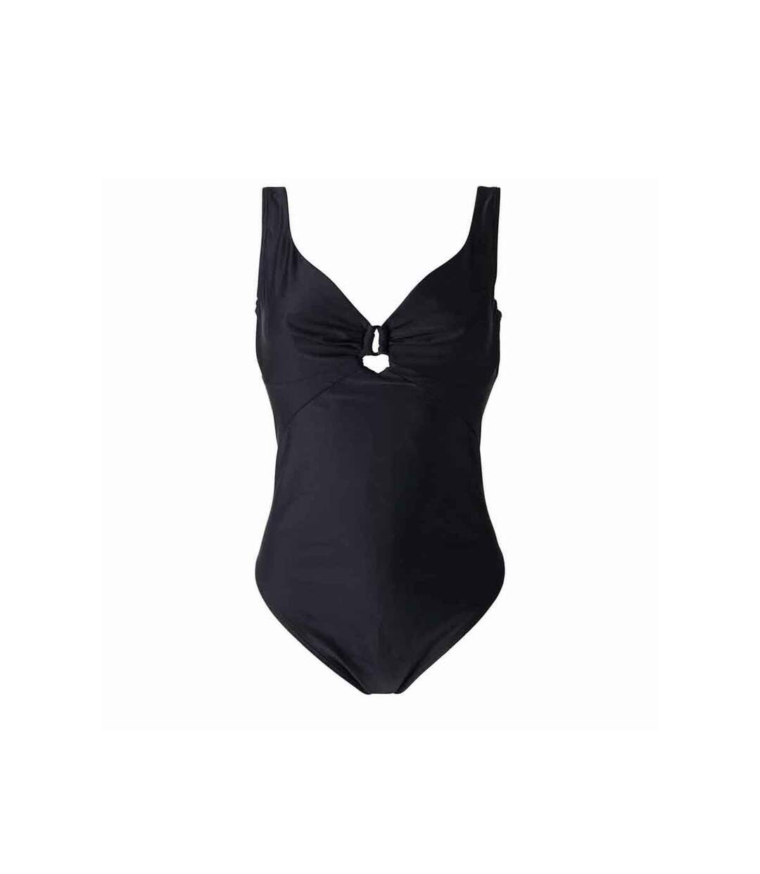 Maillot une pièce noir Porquerolles-1