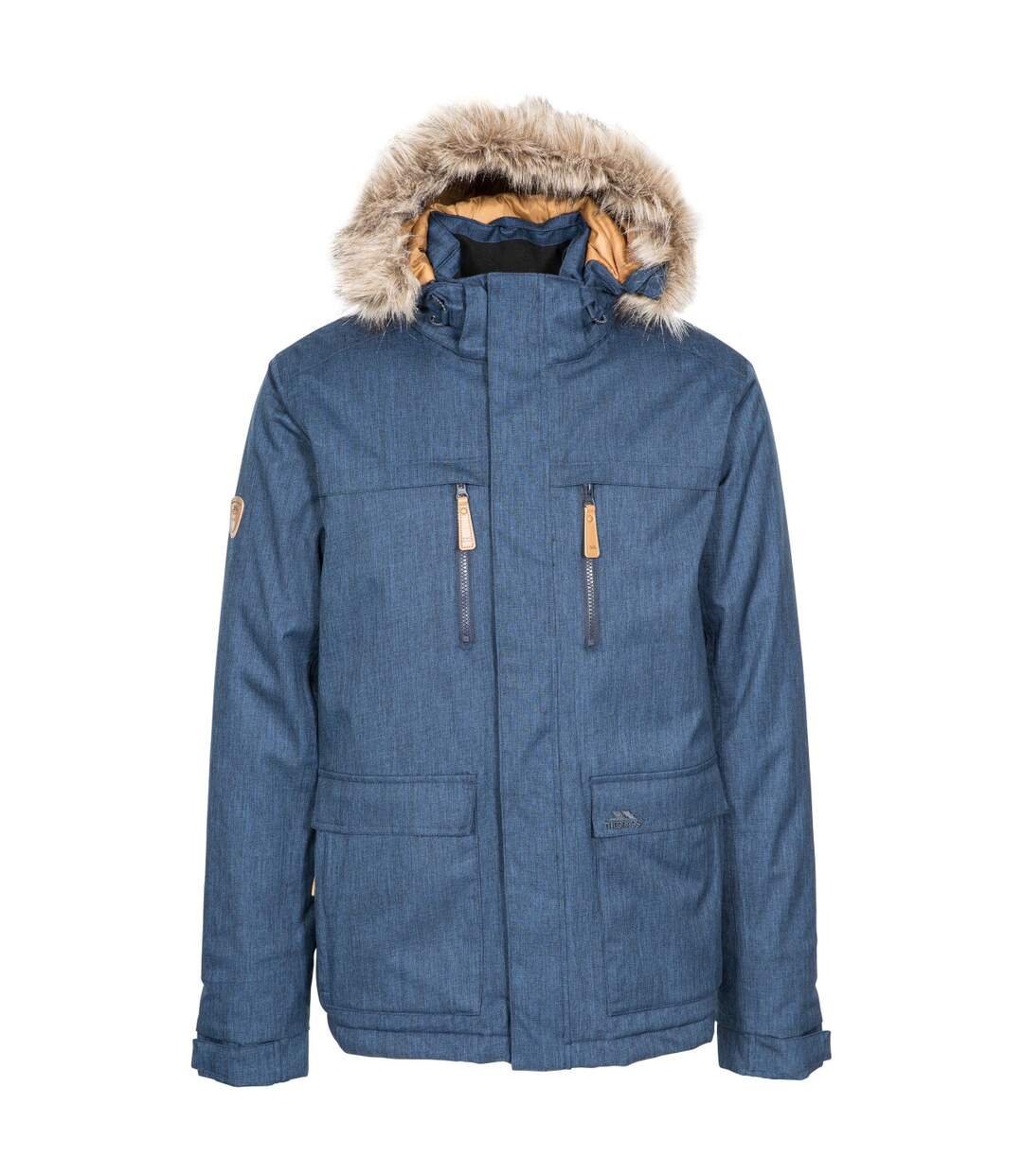 Trespass Mens King Peak Waterproof Jacket (Navy)