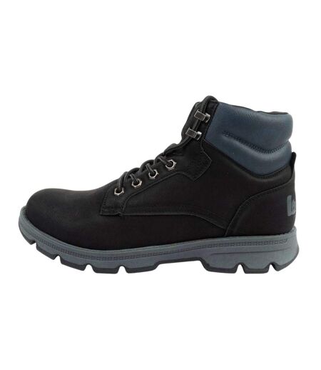 Bottines Motif/style Logo Homme Noir Lee Cooper