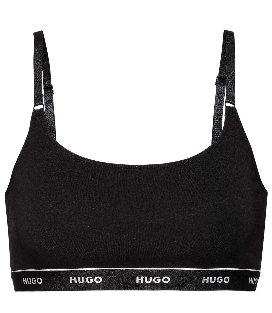 Lot De 2  Brassières Femme Noir Hugo-3