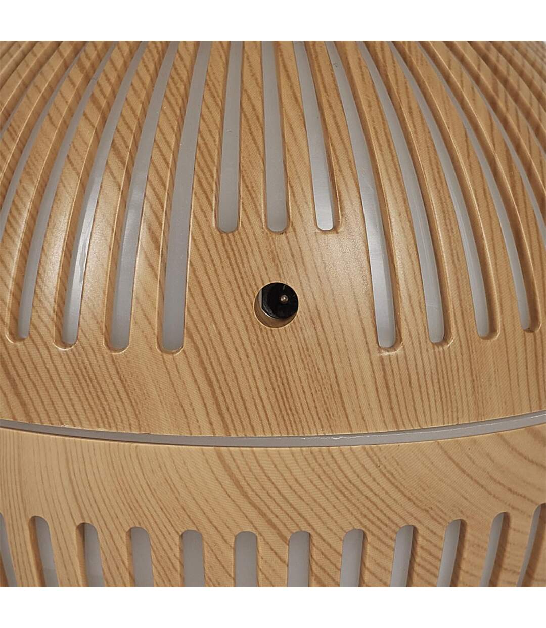 Diffuseur d'Huile Essentielle Rond 10cm Marron-3