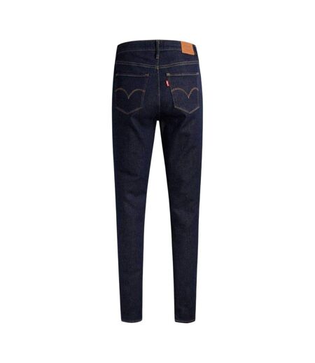 Womens/ladies High Rise Skinny Jeans Blue Levis