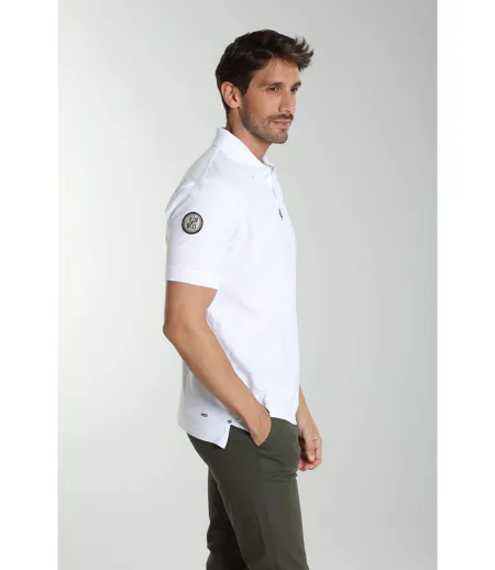 Polo manches courtes en coton PING