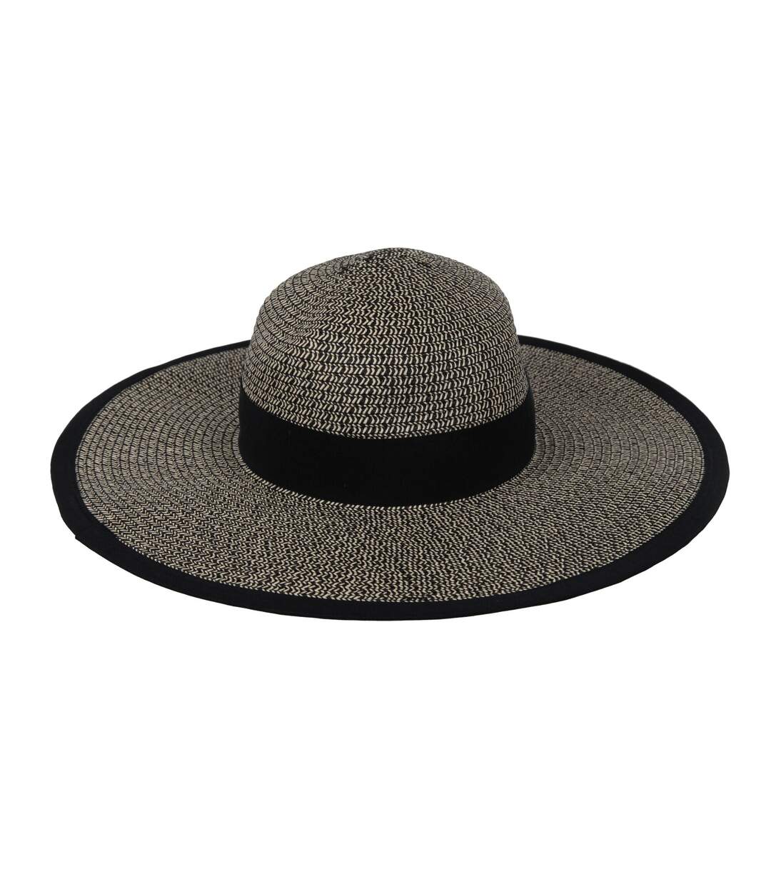 Chapeau d´été femme noir / beige pâle Regatta-1