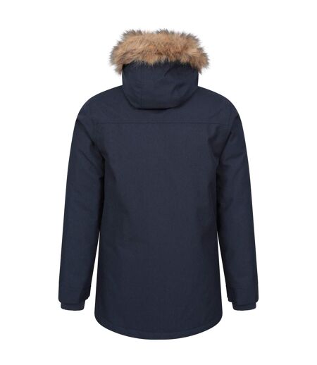 Mens Gorge Ii Long Jacket Navy Mountain Warehouse