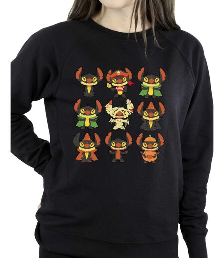 Disney Sweatshirt Womens/Ladies Lilo & Stitch Halloween Costumes (Noir) - UTBI23018