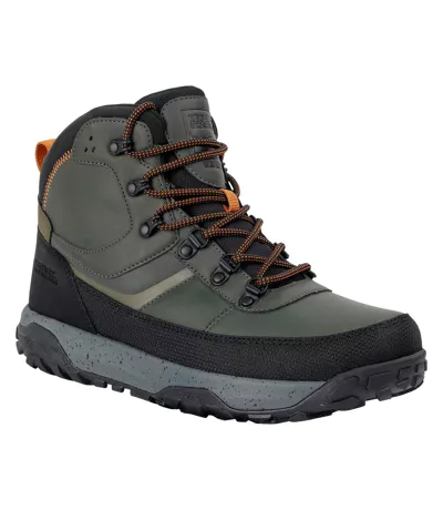 Chaussures De Marche Renford Homme Vert Kaki Citrouille Épicée Regatta