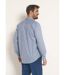 Chemise coton micro motif manches longues-2