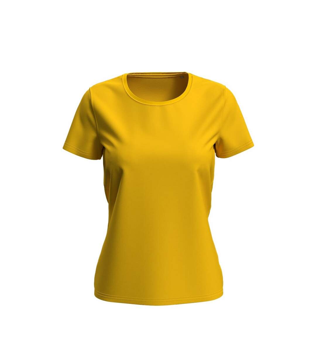 T-shirt Lux Femme Jaune Stedman-1