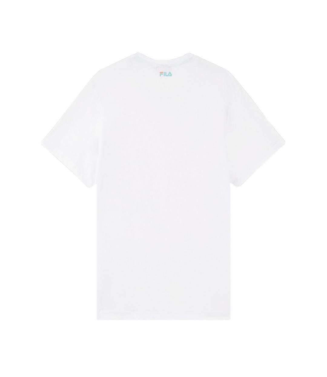 T-shirt Blanc/Rose Homme Fila Gaston - XS