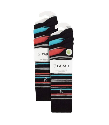 Lot de 10 paires de chaussettes en bambou brillant pour hommes