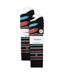 Lot de 10 paires de chaussettes en bambou brillant pour hommes-2
