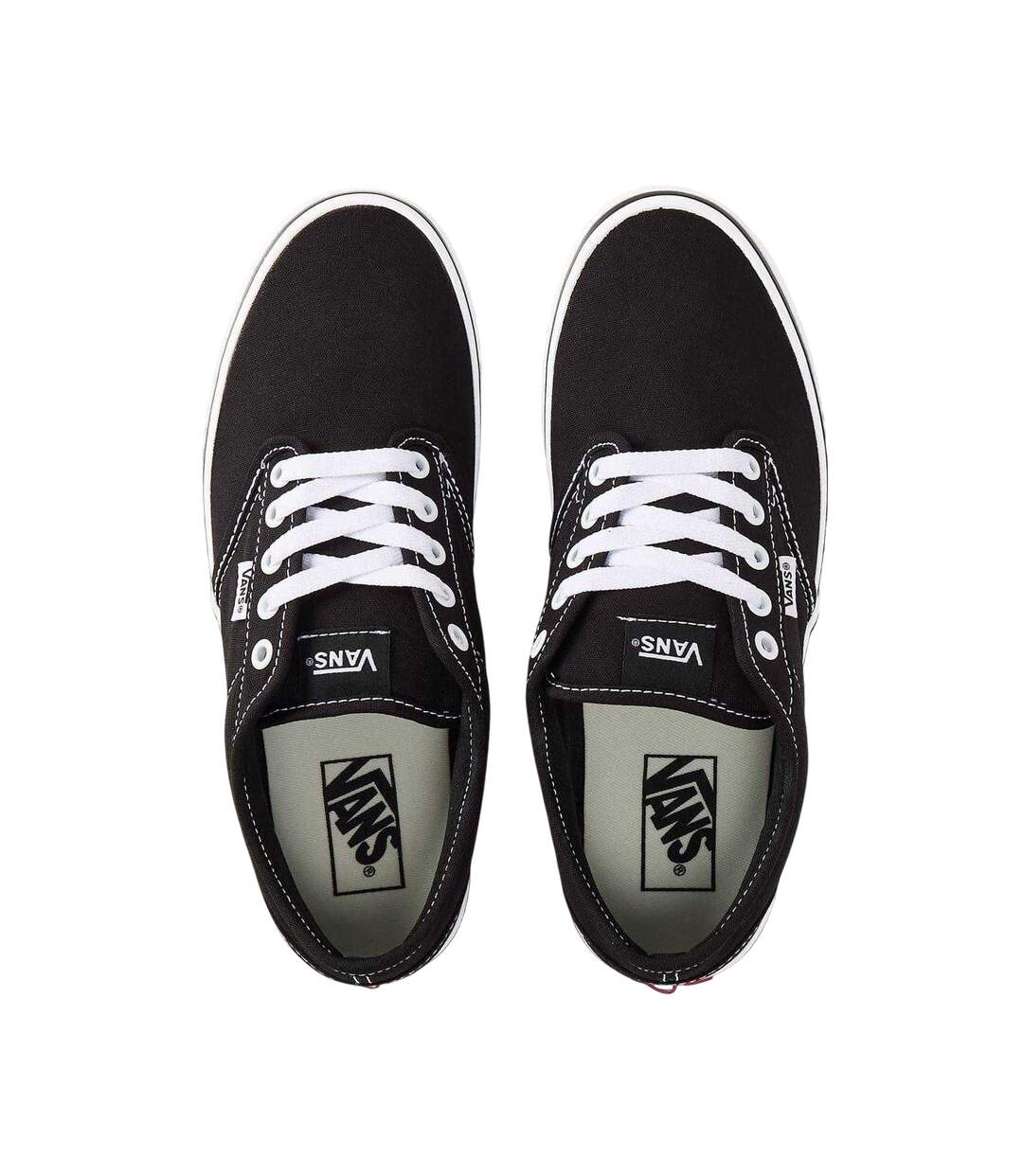 Baskets Atwood Femme Noir Blanc Vans-3