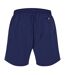 Mens Side Stripe Polyester Relaxed Fit Swim Shorts Navy Boss-2
