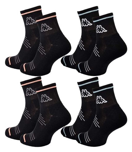 Chaussettes Femme KAPPA 4 paires PREMIUM QUARTER 2187NR