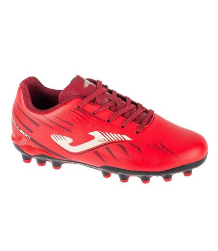 Childrens/kids Propulsion Artificial Ground Football Boots Red Joma