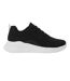 Womens/ladies Bob Buno Logo Trainers Black White Skechers-1