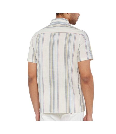 Chemise blanche/bleu homme tommy hilfiger stripe - l