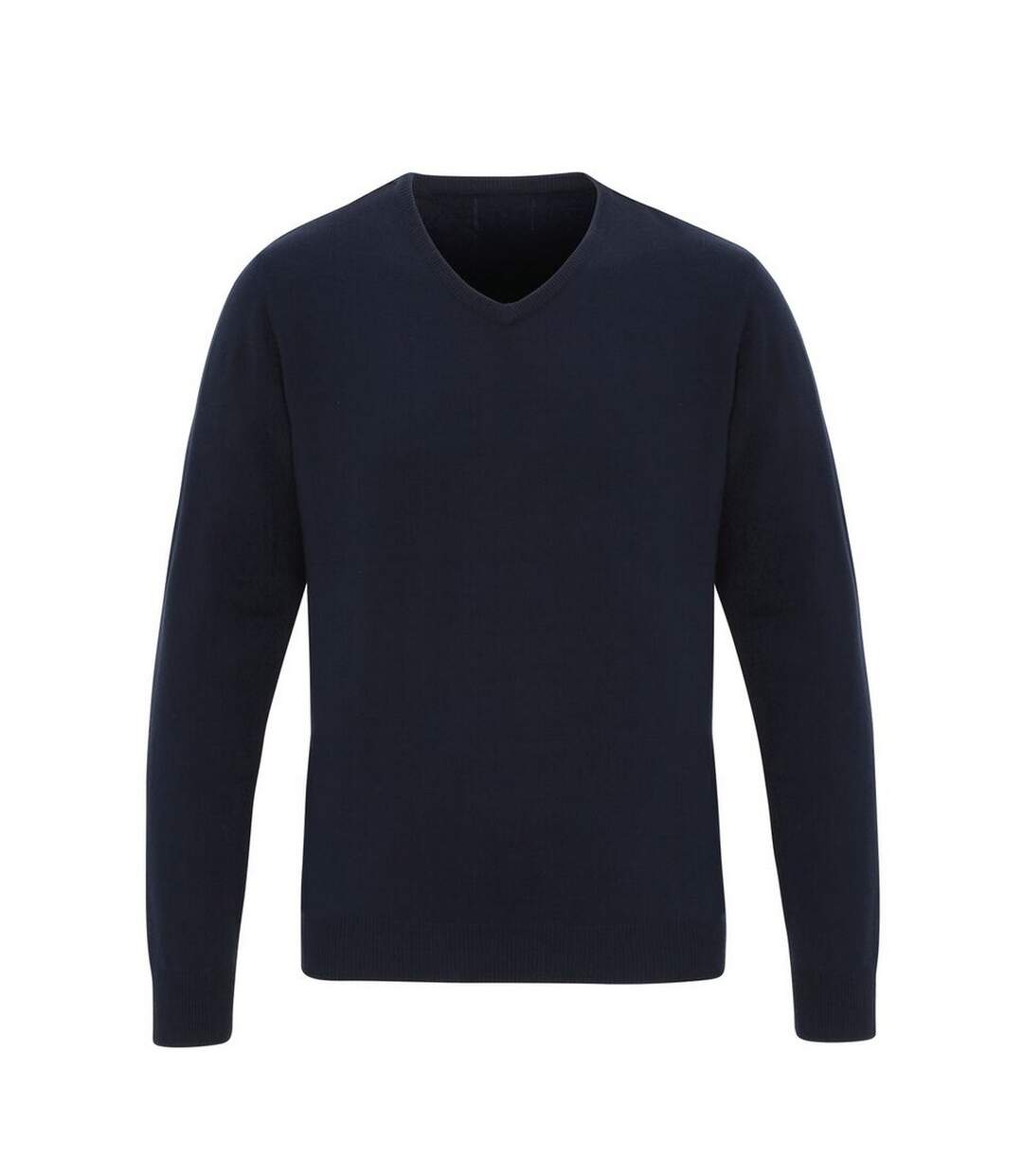 Premier Mens Essential Acrylic V-Neck Sweater (Navy) - UTRW6598-1