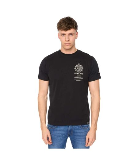 T-shirt Stoneham Homme Noir Duck And Cover