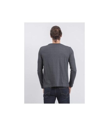 T-shirt manches longues col rond pur coton JACOU