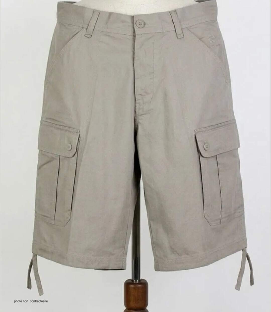 Bermuda Cargo WINCHESTER INVICTUS1 en coton et lin : le confort naturel et fonctionnel de l'été-3
