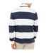 Haut De Rugby Homme Crème Bleu Marine Brave Soul-3