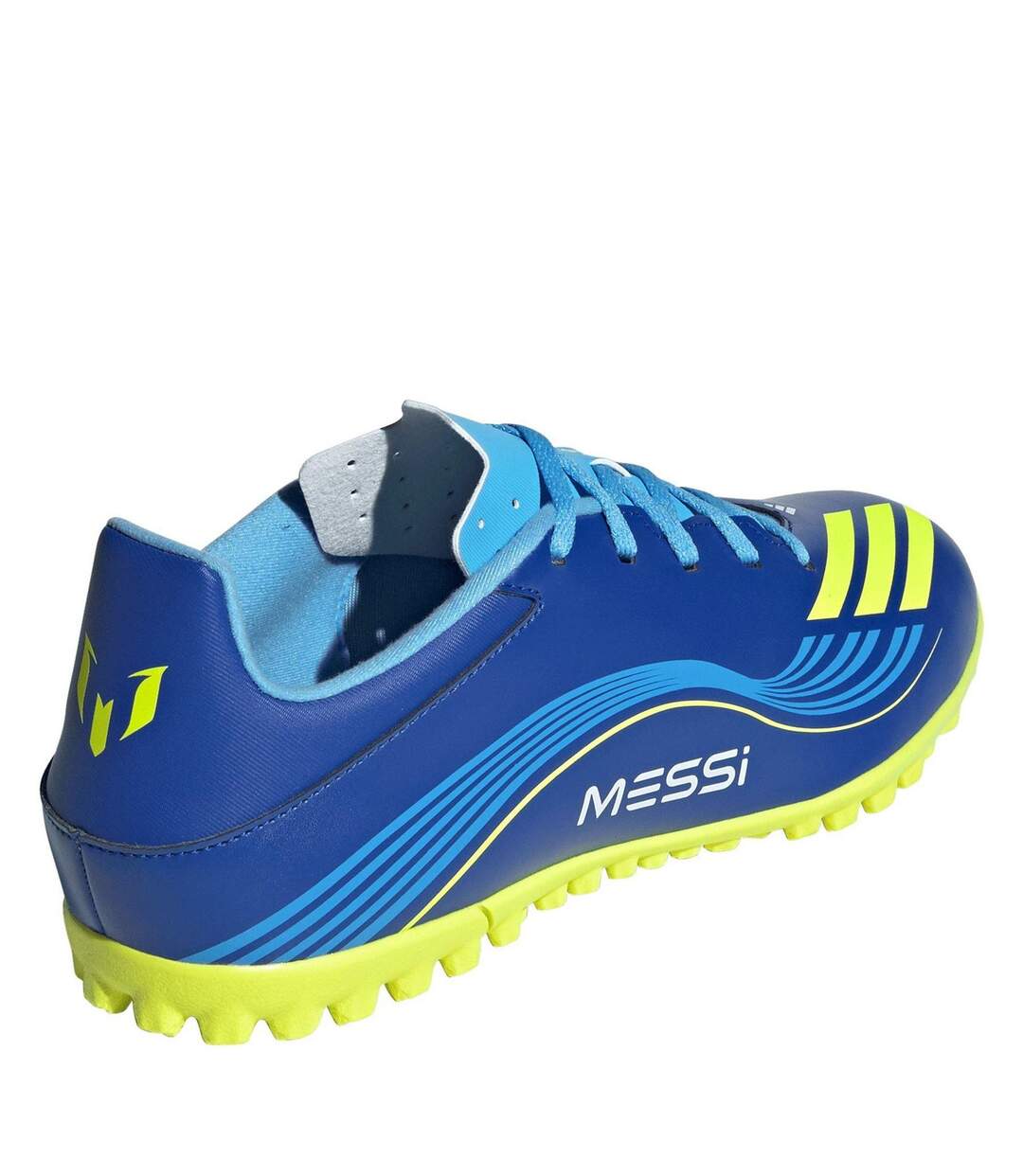 Mens F50 League 3 Stripes Football Boots Blue Yellow Adidas-3