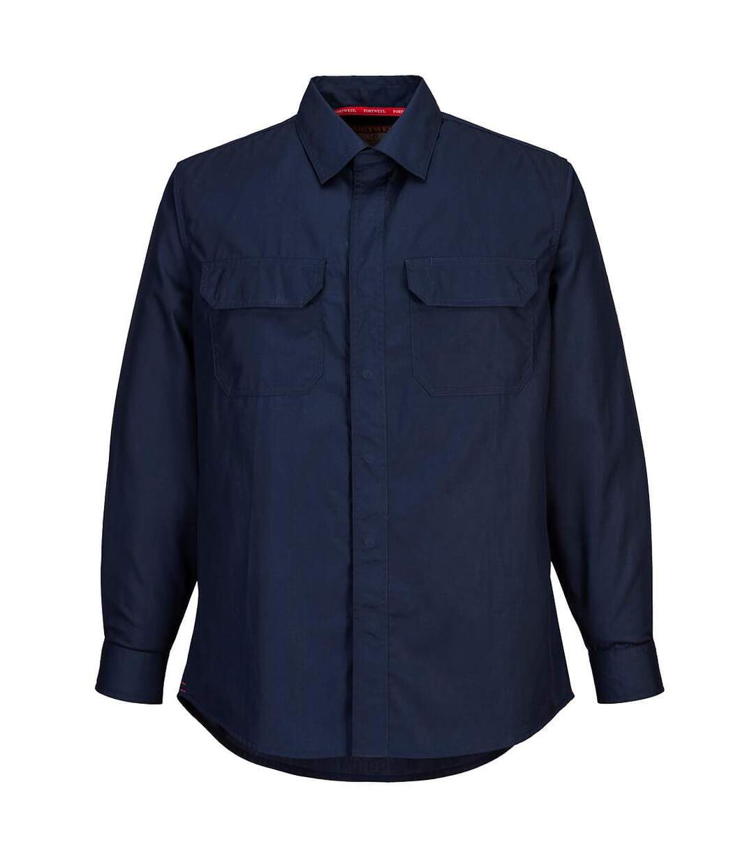 Chemise homme bleu marine Portwest-1