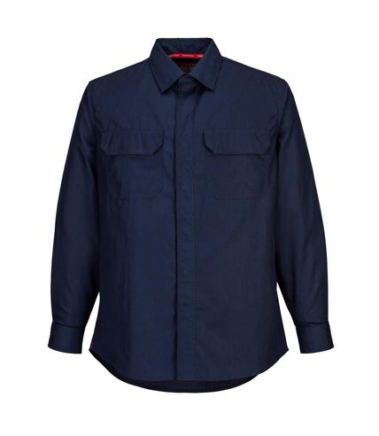 Portwest Mens Bizflame Plus Shirt (Navy) - UTPW350