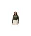 Womens/ladies Crop Sweatshirt Dark Khaki Jack Wills-1