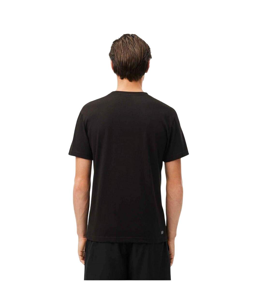 T-shirt Motif/style Logo Homme Noir Lacoste-3