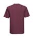 T-shirt Homme Bordeaux Russell-2