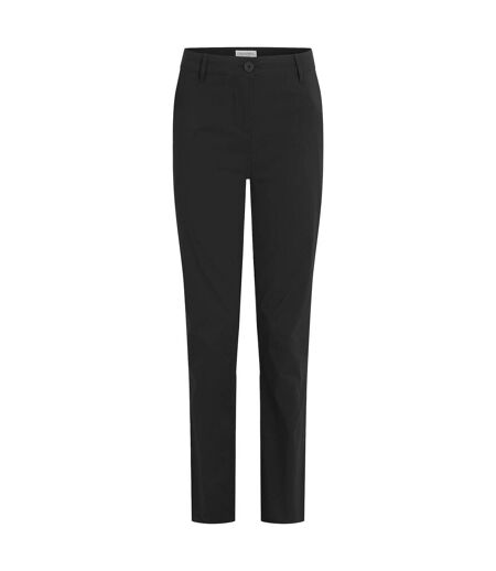 Pantalon Uni À Taille Mi-haute Kiwi Pro Femme Noir Craghoppers