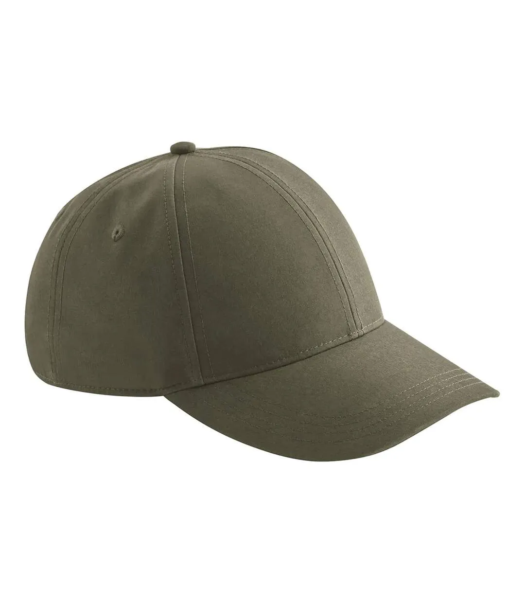 Lifestyle Water Resistant Baseball Cap Olive Green Beechfield-1