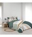 Parure de Lit 3 Pièces Zephyr 240x220cm Vert-2