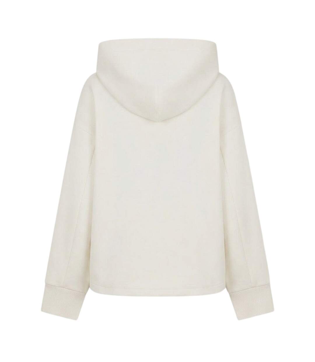 Sweat À Capuche Elapse Femme Blanc Boss-3