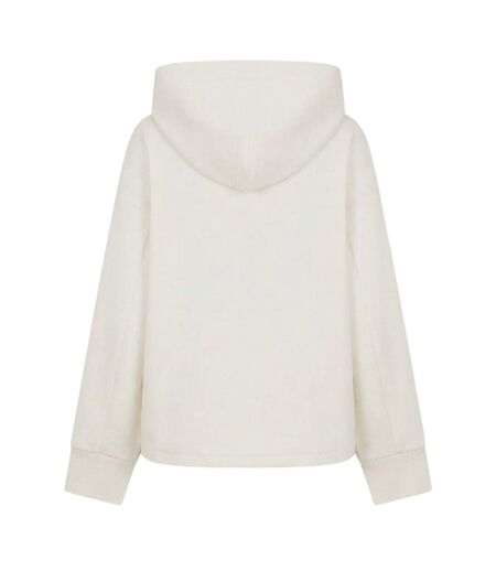 Sweat À Capuche Elapse Femme Blanc Boss
