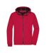 Veste Softshell Homme Rouge Noir James And Nicholson-1