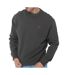 Sweat gris anthracite homme calvin klein 350terry monog-1