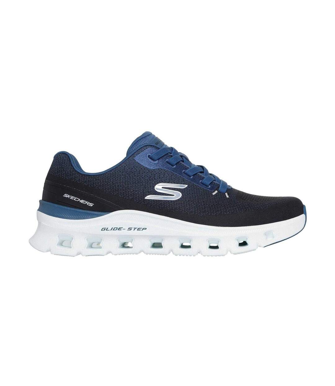 Baskets Glide-step Pro Homme Noir Bleu Skechers-3