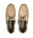 Mens Leather Contrast Laces Boat Shoes Light Taupe Timberland-4