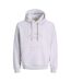 Mens Logo Hoodie Bright White Jack And Jones-1