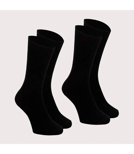 Lot de 2 paires de chaussettes mi- hautes homme Coton Peigné Eminence