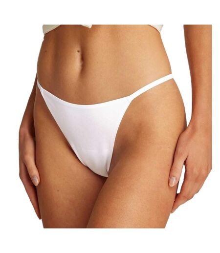 String blanc femme calvin klein jeans lv00qf8086 - s